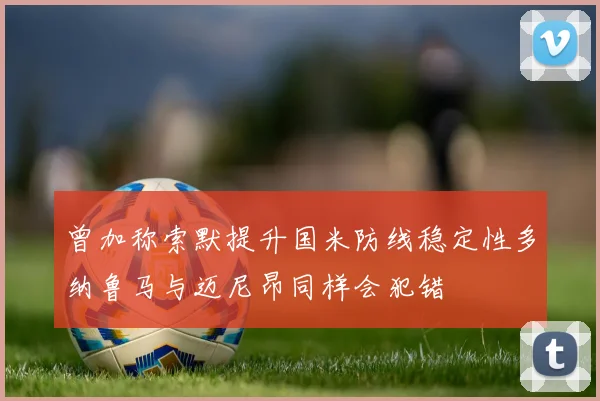 曾加称索默提升国米防线稳定性多纳鲁马与迈尼昂同样会犯错